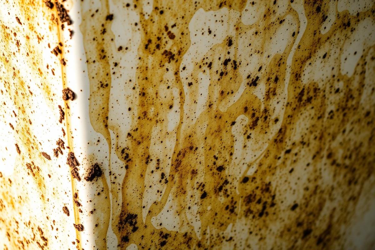 Coque de bateau avant lavage (photo temporaire)
